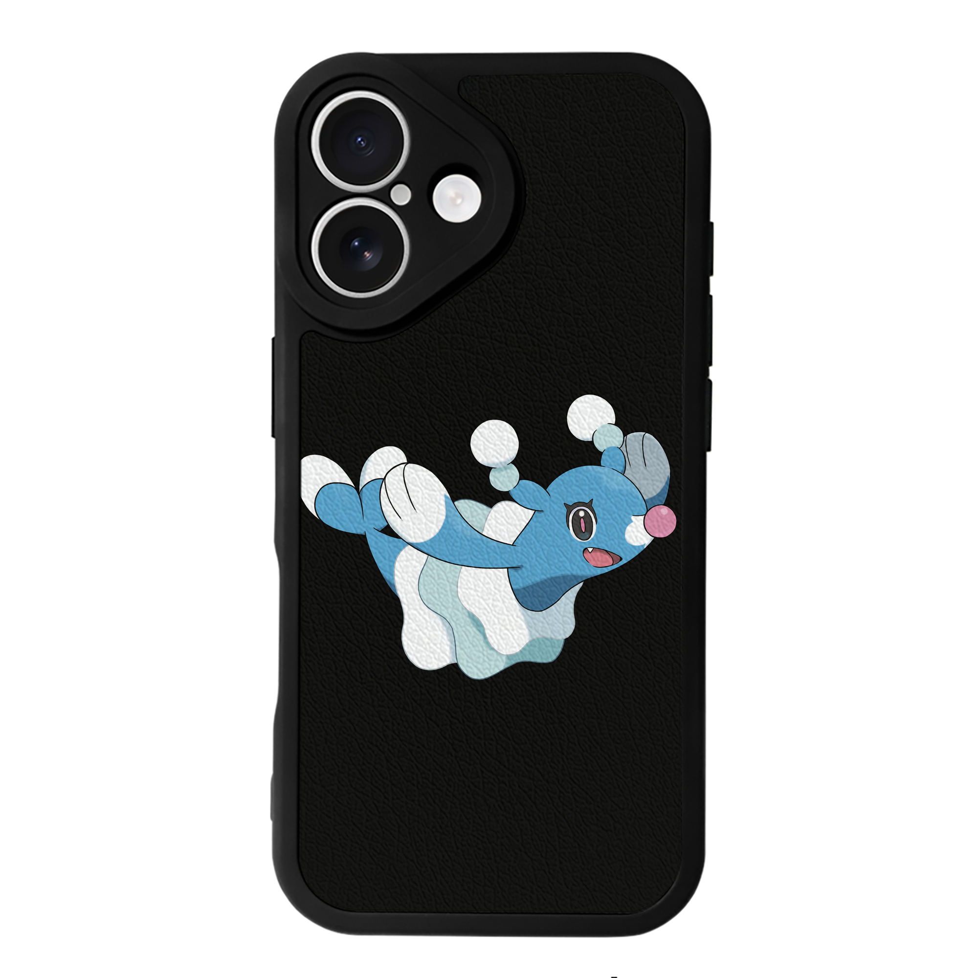 （画像用） ポケットモンスター Pokémon 【iPhone 16シリーズ対応】シリコンスマホケース（レザー調） 材質：シリコン